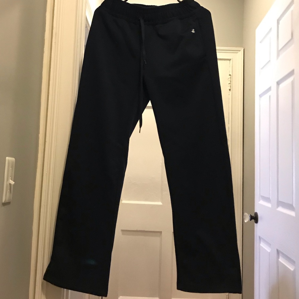 Navy Blue Badger Track Pants, MEDIUM